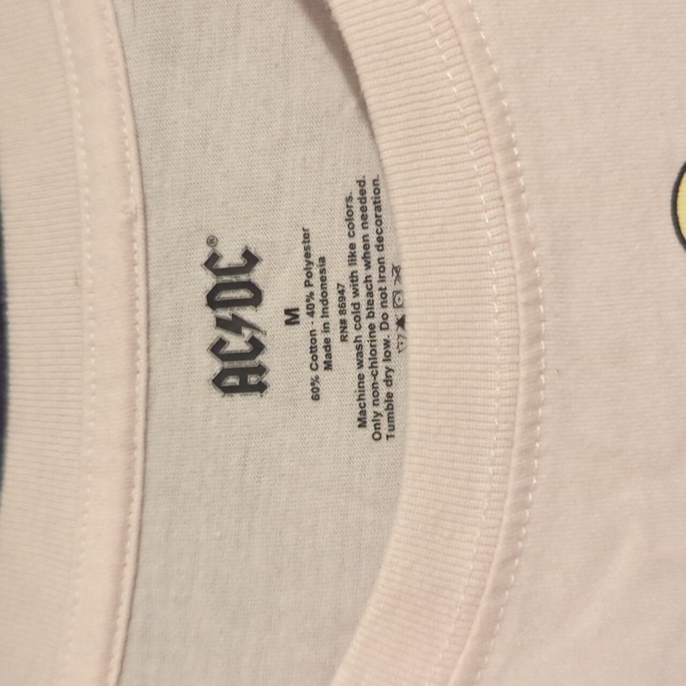 AC/DC women's crop top - Picture 3 of 7